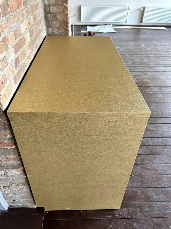 Bovenblad met gouden glans